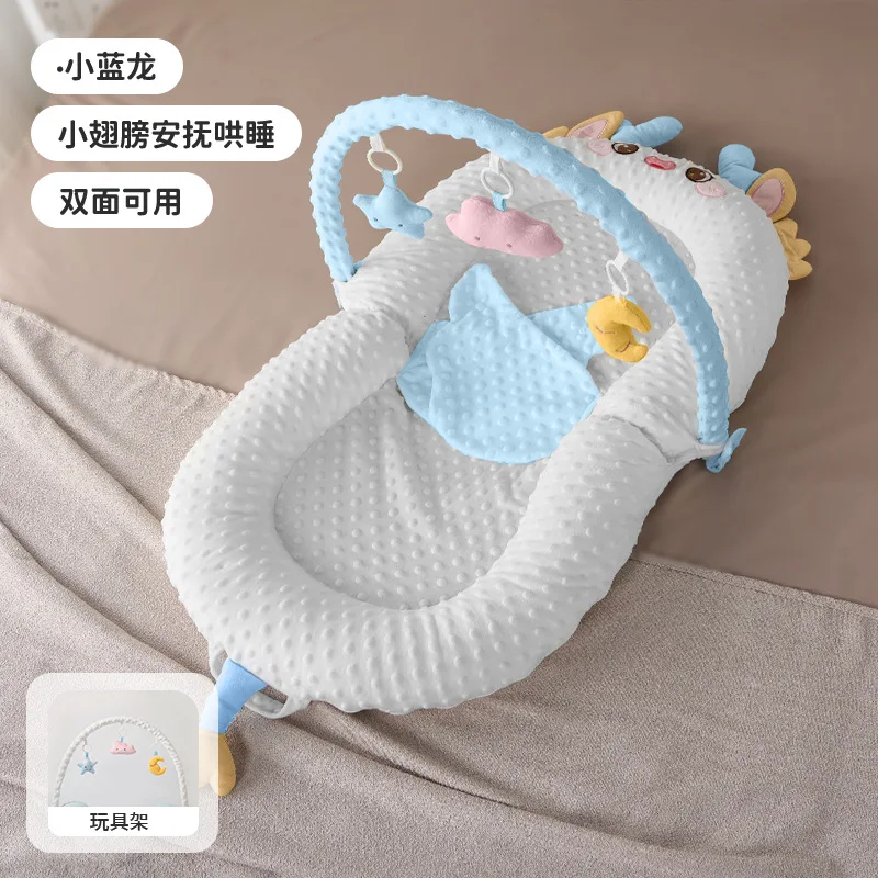Blue bed frame