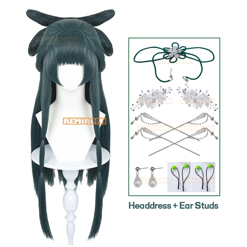 Wig with props