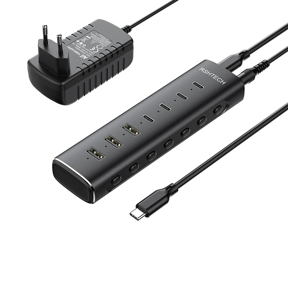 with EU Plug Adapter