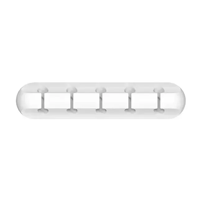 5 Clips White