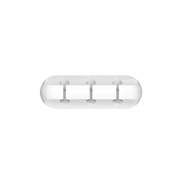 3 Clips White
