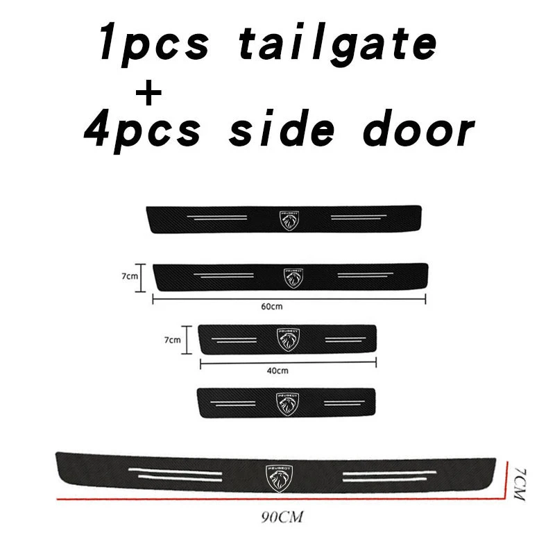 New 5Pcs Peugeot