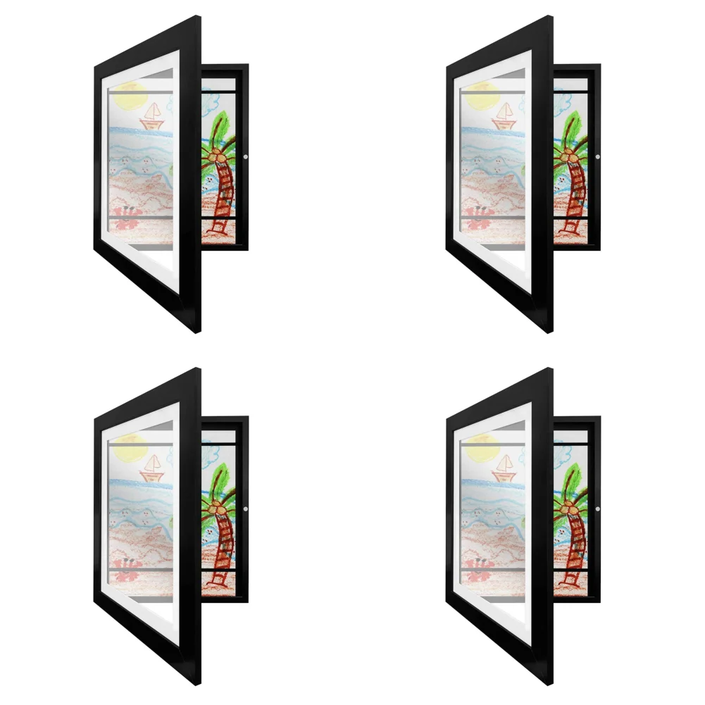4pcs Black