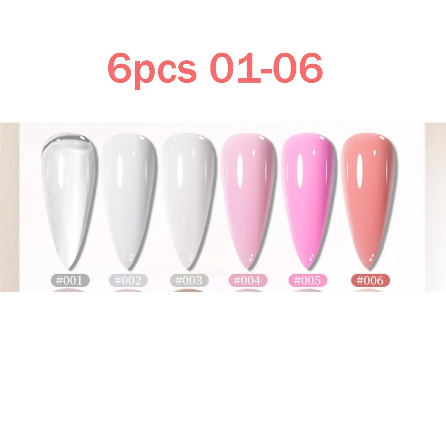 6pcs 001-006
