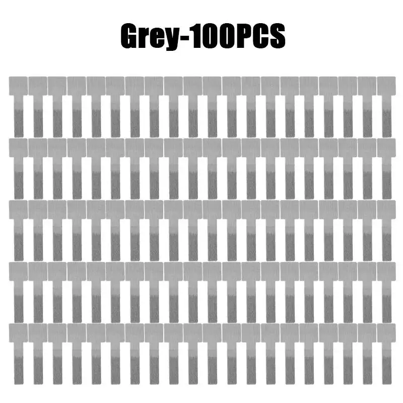 Grey 100pcs