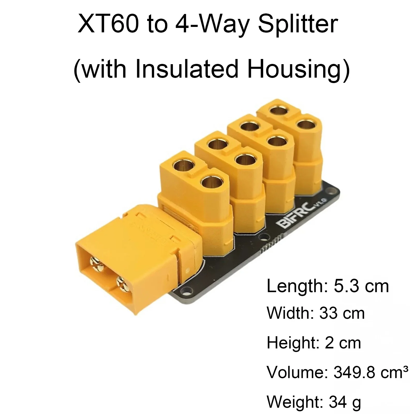 XT60 to 4-Way XT6