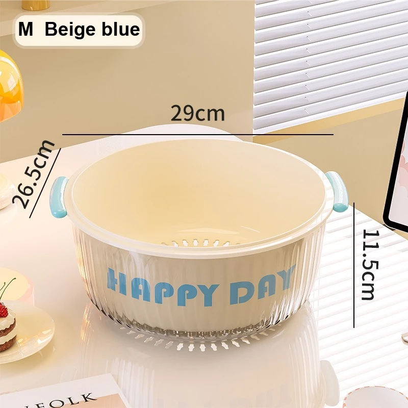 M Beige blue