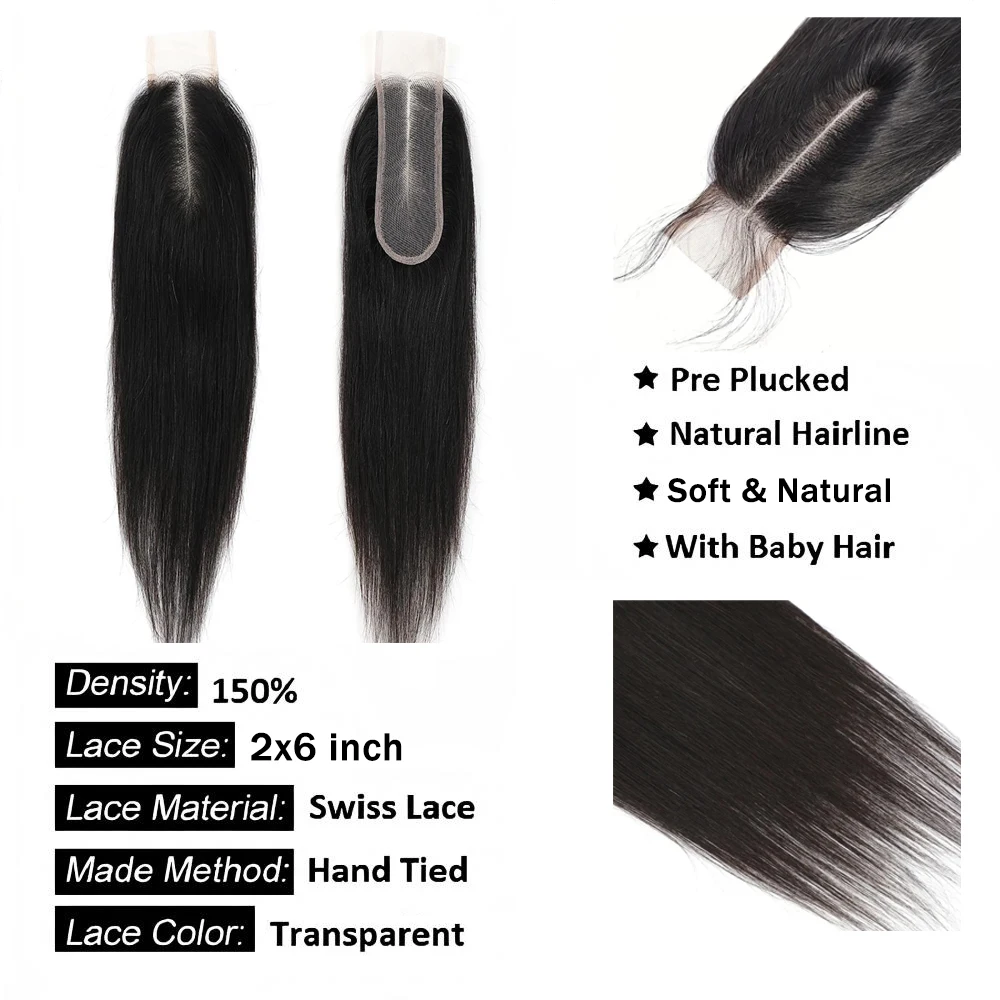 2x6 Lace Closure