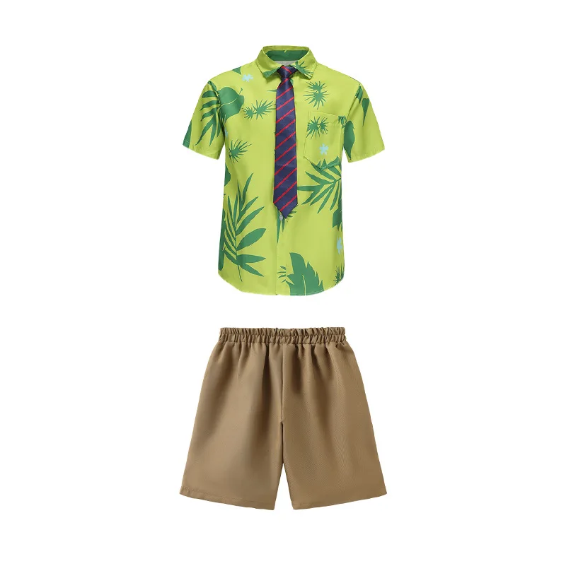 Short sleeved shorts suit
