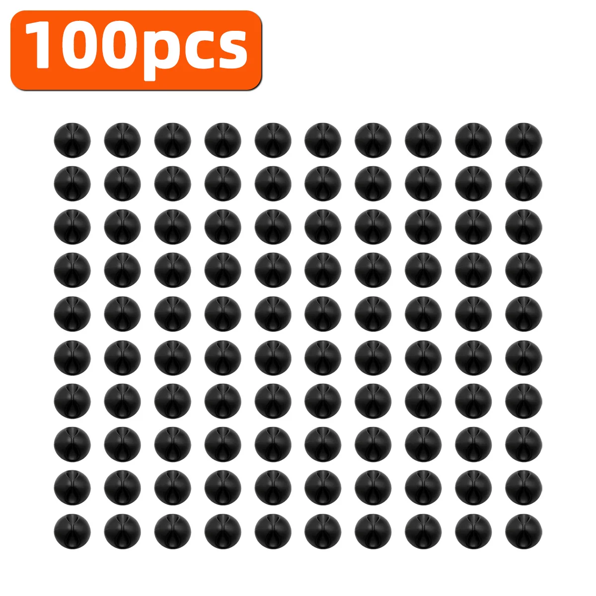 Black-100PCS
