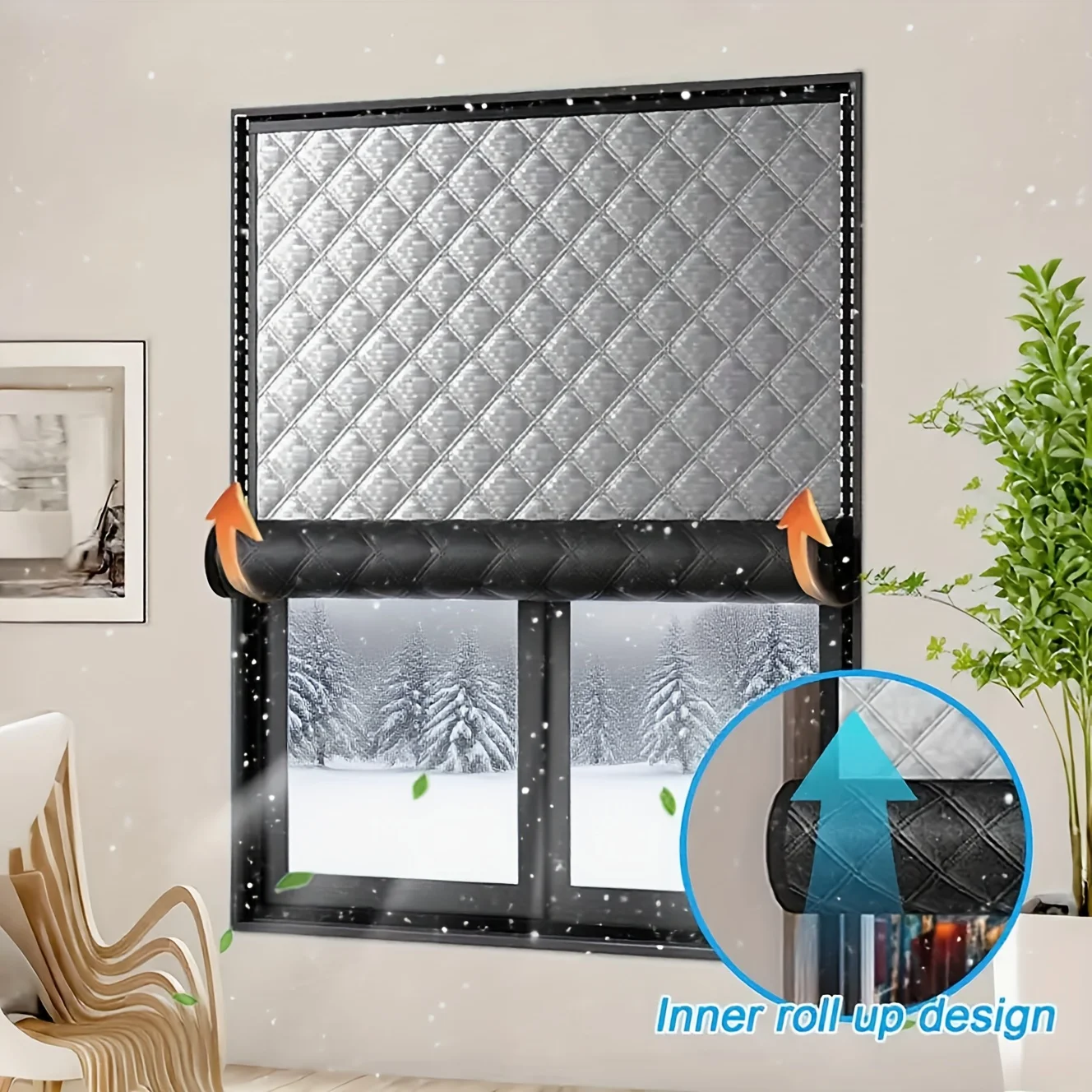 Black border curtain