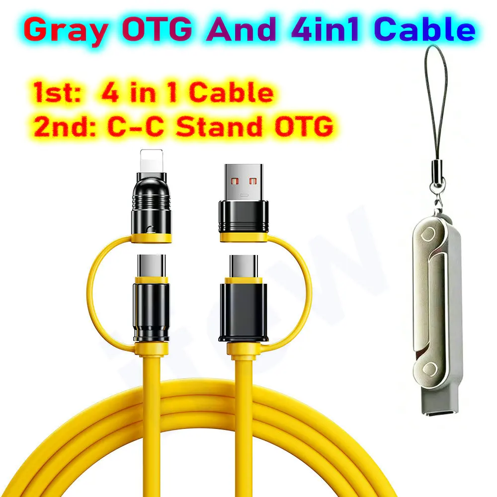 Grey OTG 4in1 Wire