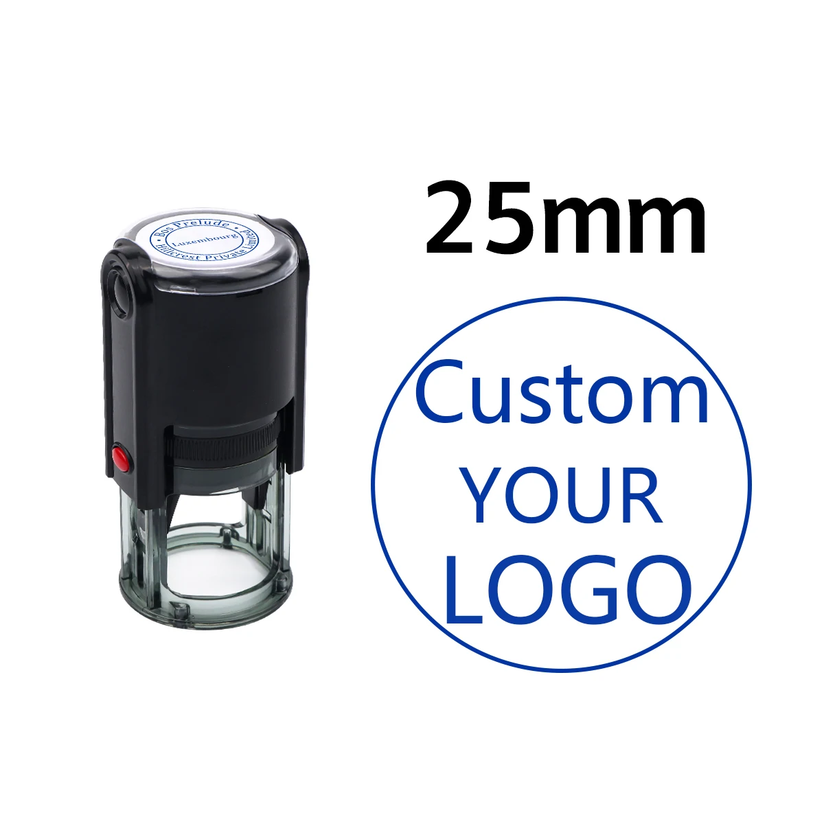 Round-25mm Blue