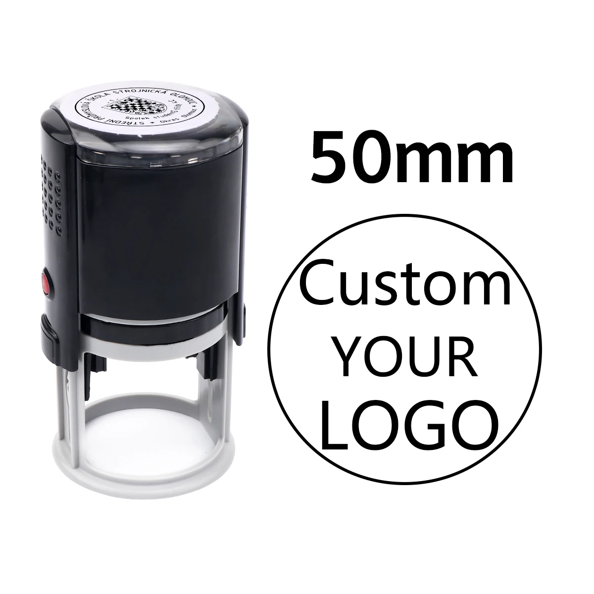 Round-50mm Black