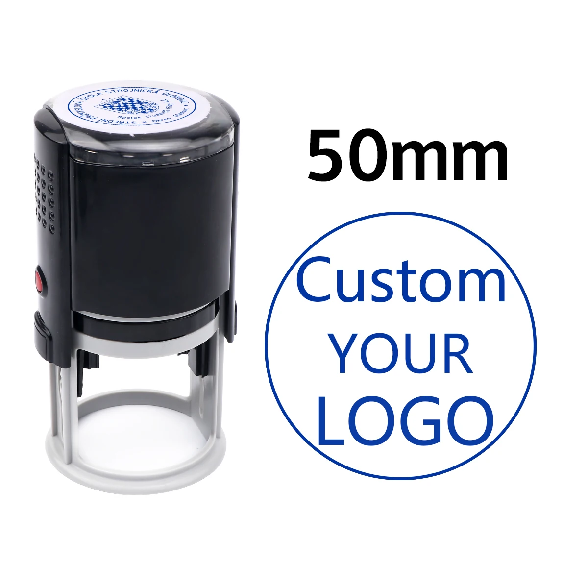 Round-50mm Blue