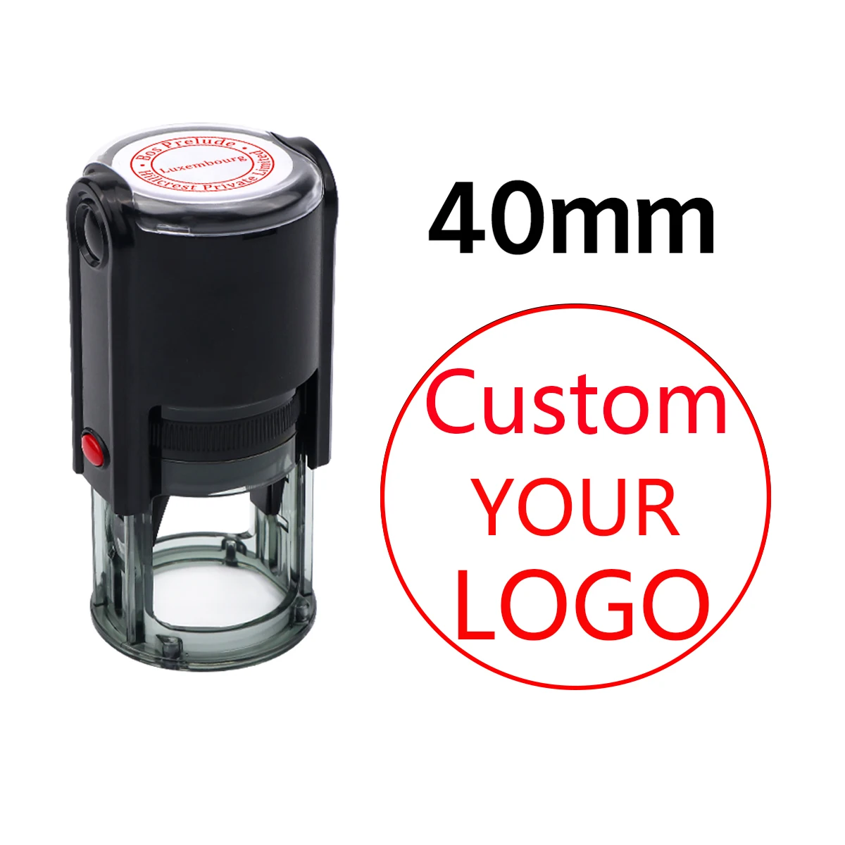Round-40mm Red