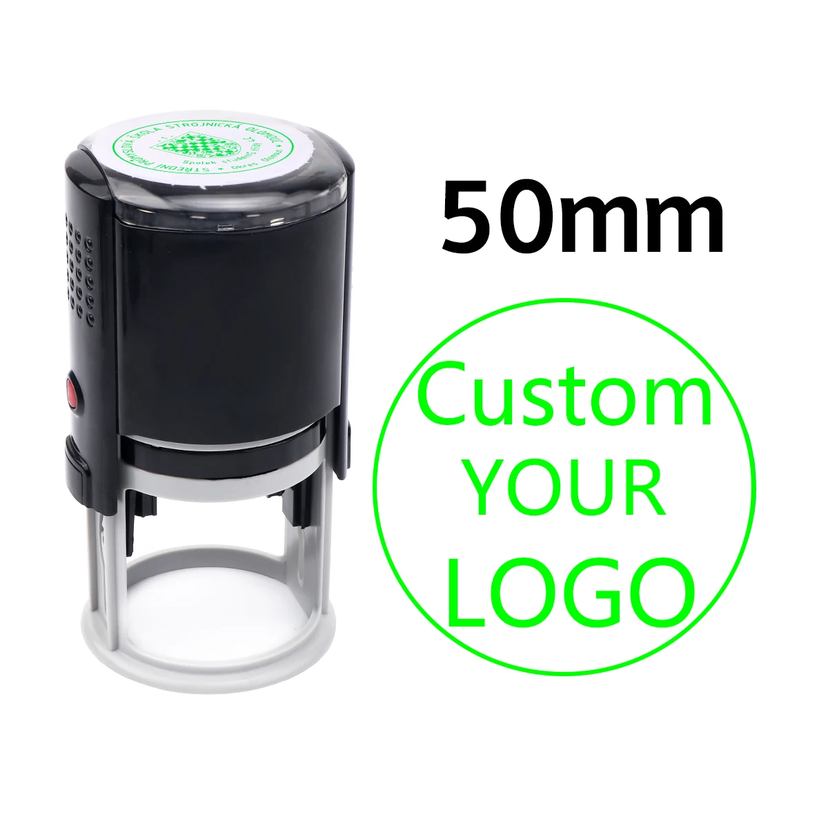 Round-50mm Green