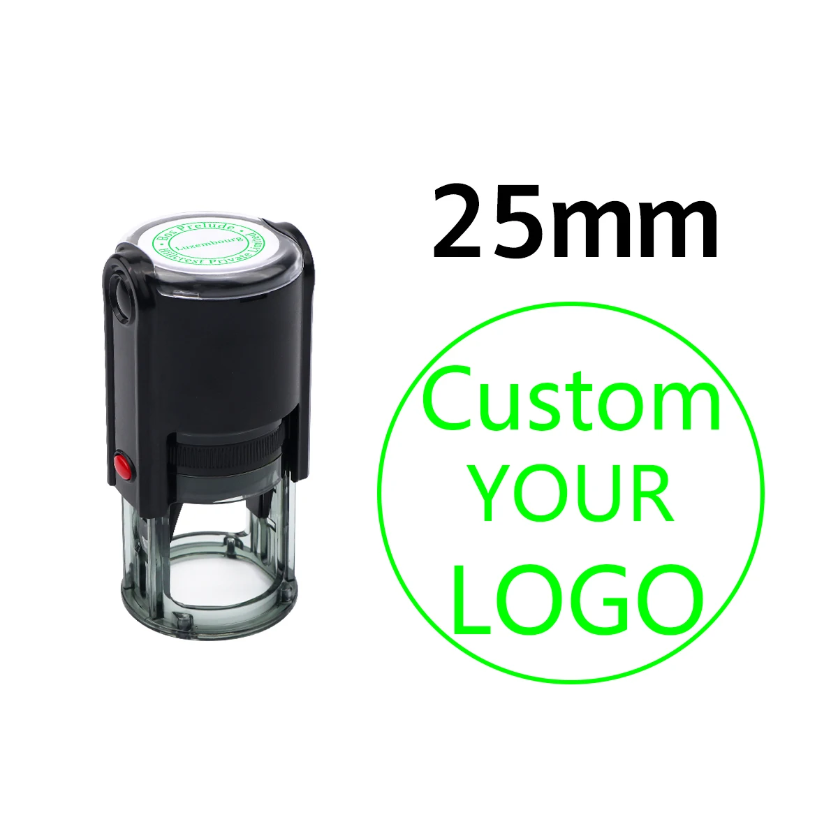 Round-25mm Green