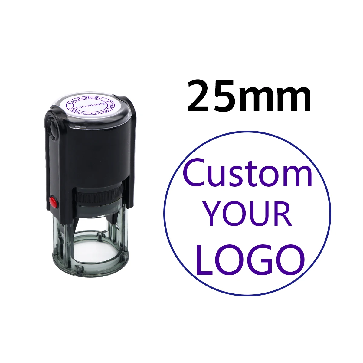 Round-25mm Purple