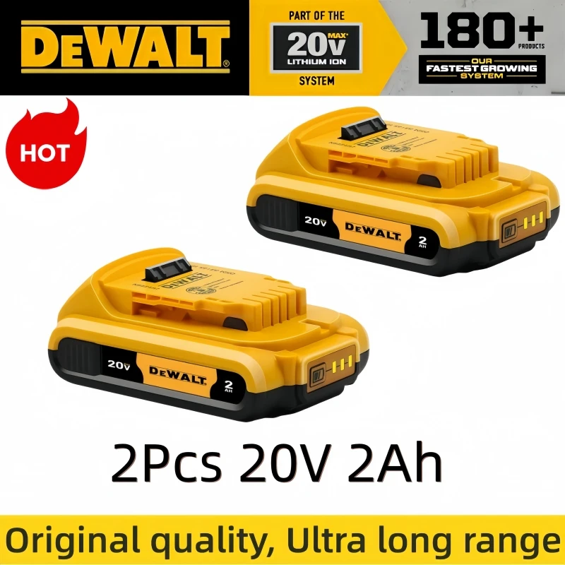 2Pcs 20V 2Ah
