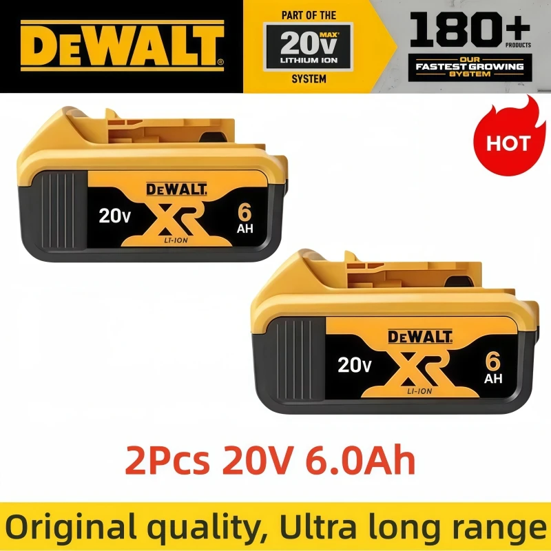 2Pcs 20V 6Ah