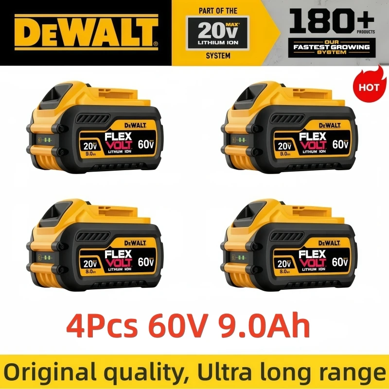 4Pcs 60V 9Ah