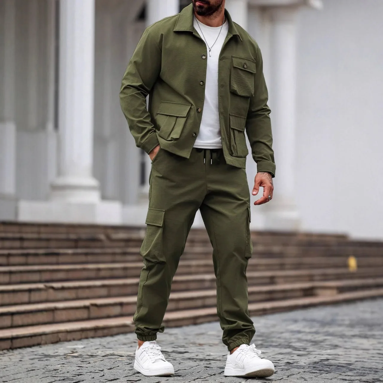Military green
