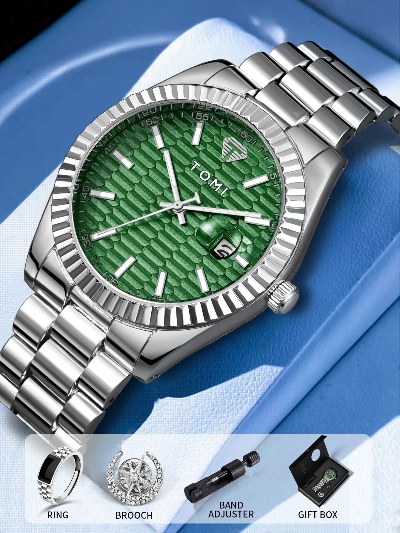 Silver-green