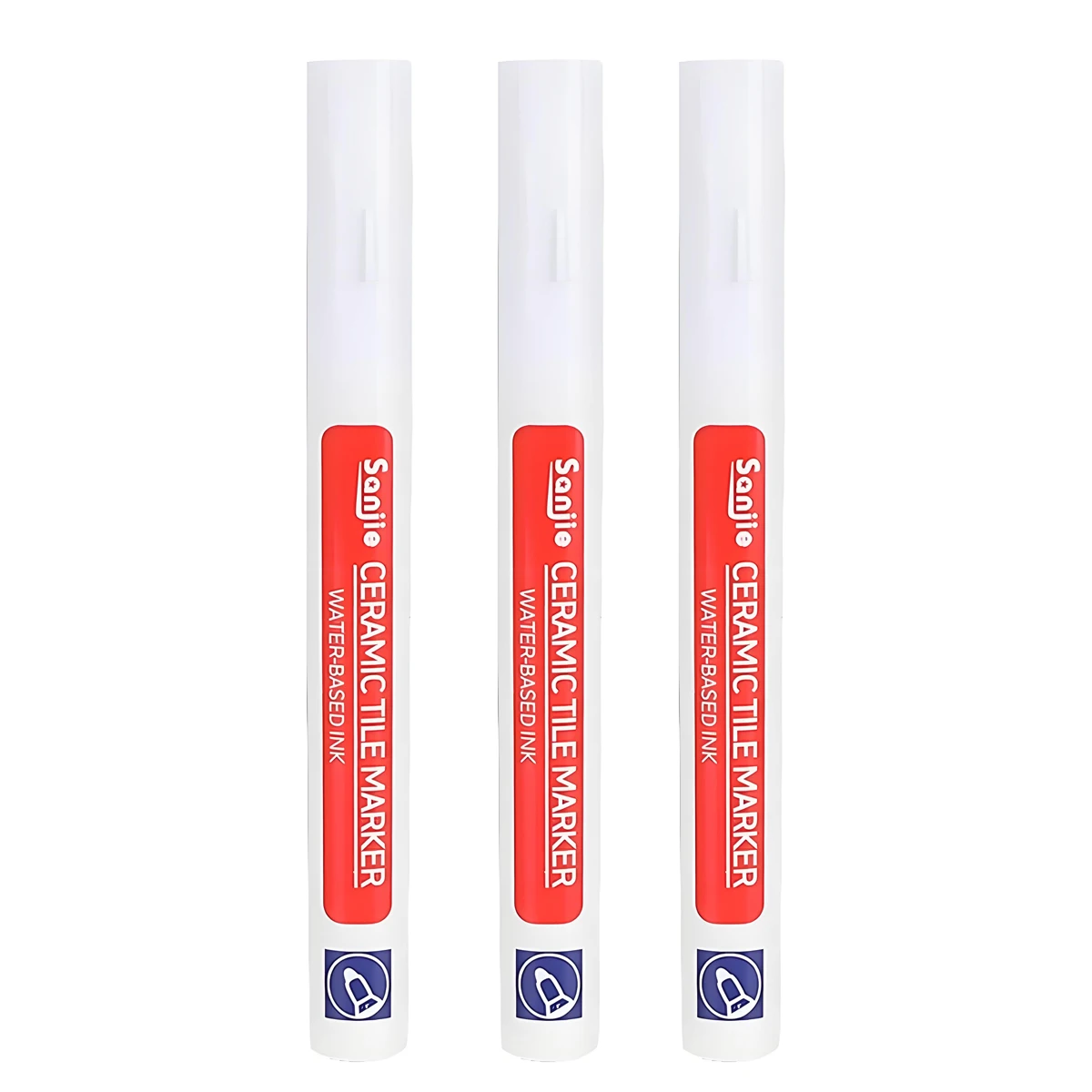 3 PCS - White