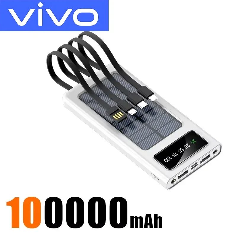 white 100000mAh