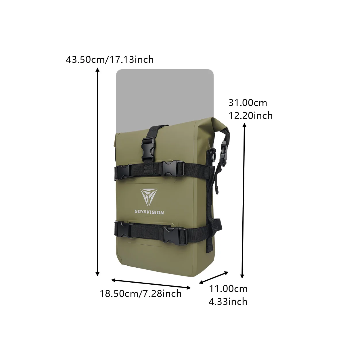 1PC 8L Green