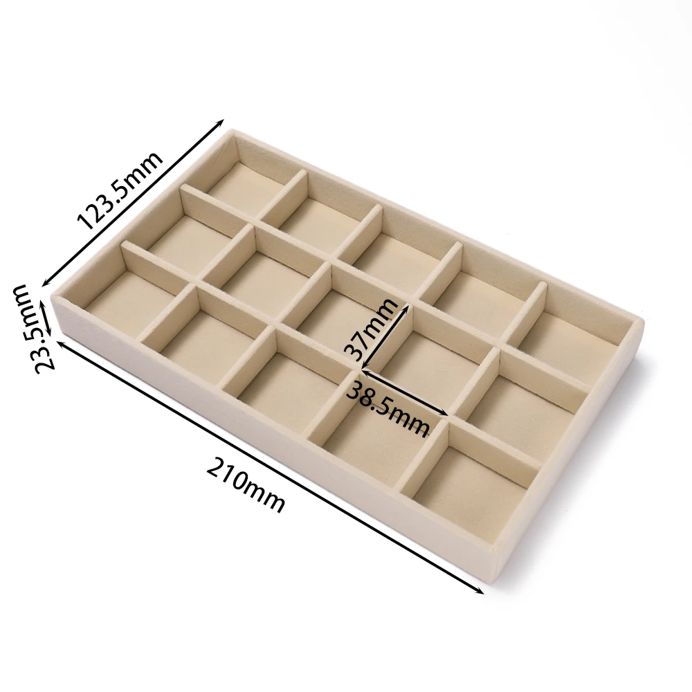 Beige 15 grids