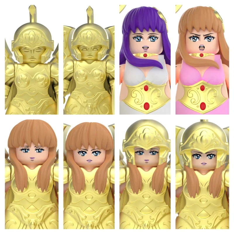 8pcs Athena fig