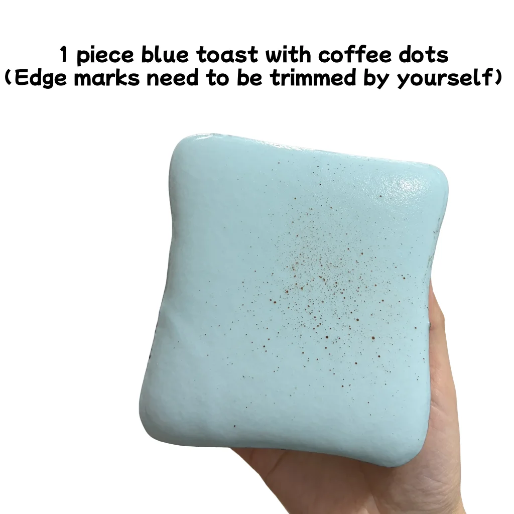 blue with coffee
