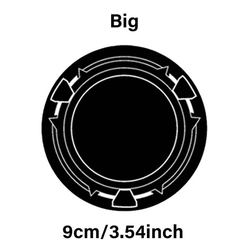 1pc 9cm Black