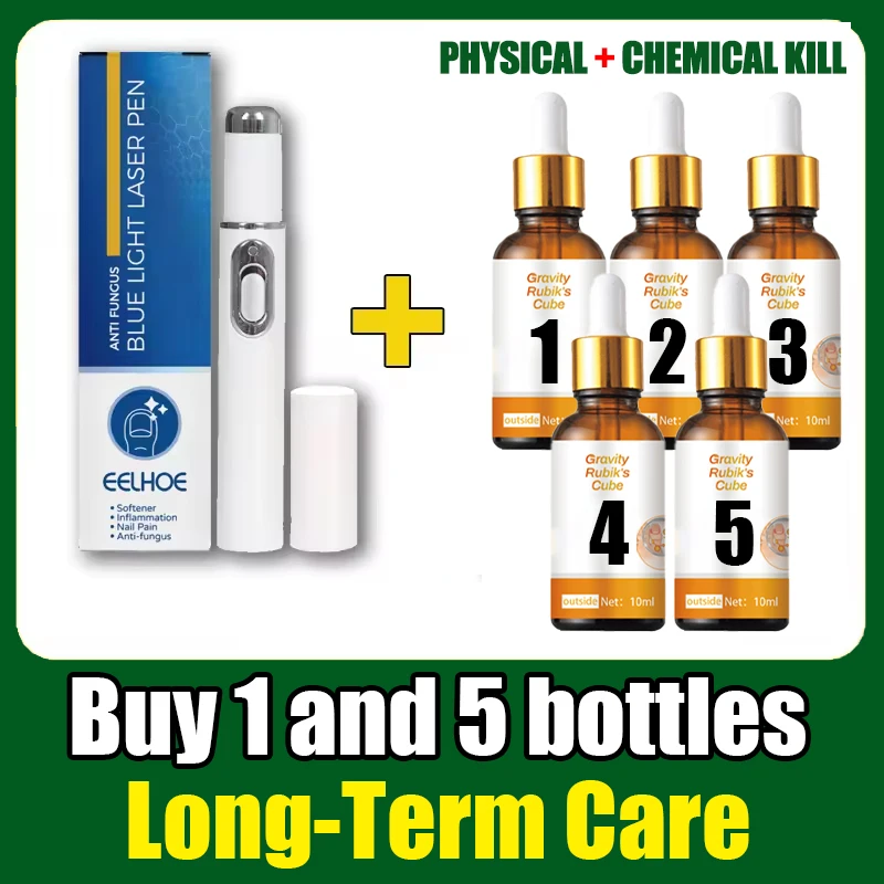 1 PC and 5 bottles