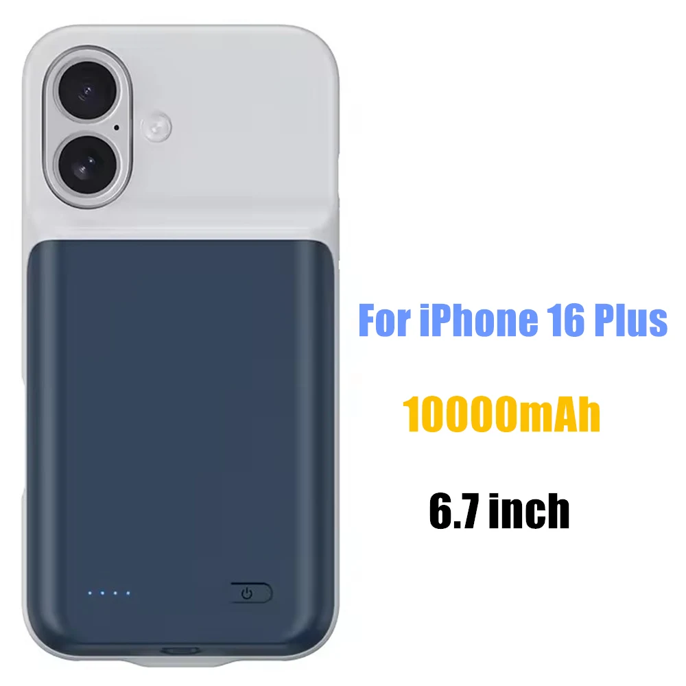 Blue For iP 16 Plus