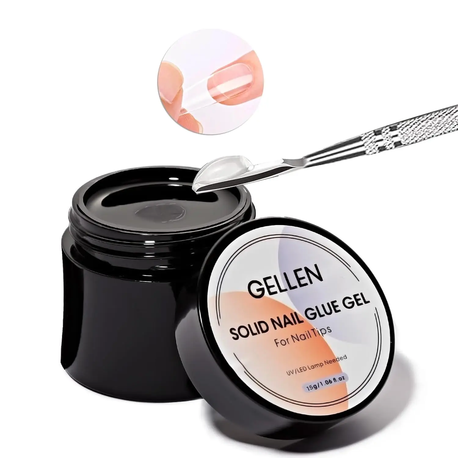 Nail solid glue