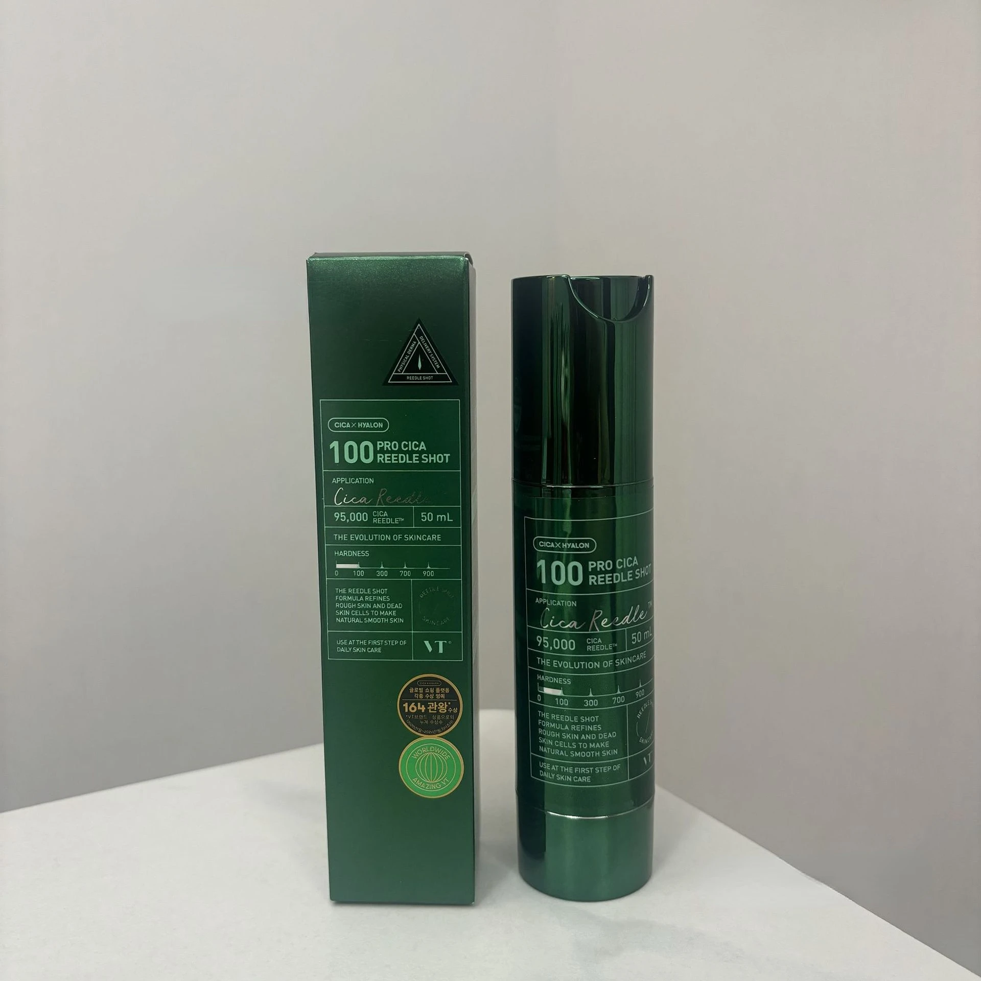 dark green-100 shot