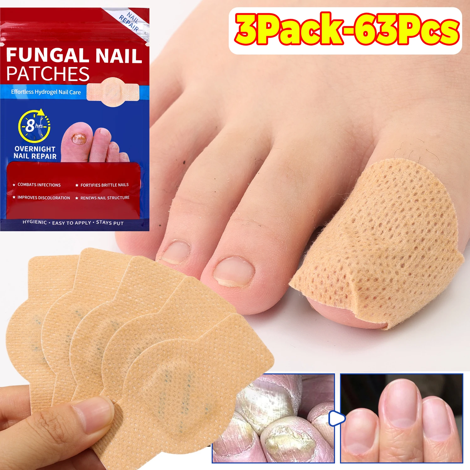 3 packs-63pcs
