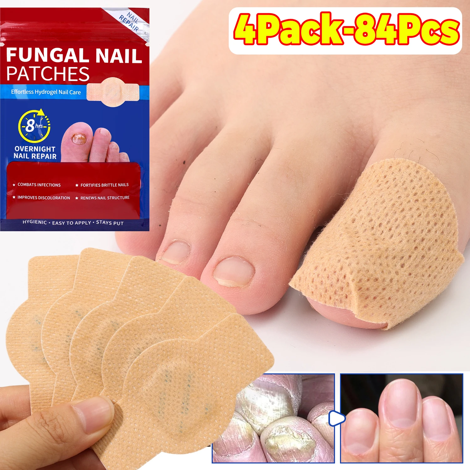 4 packs-84pcs