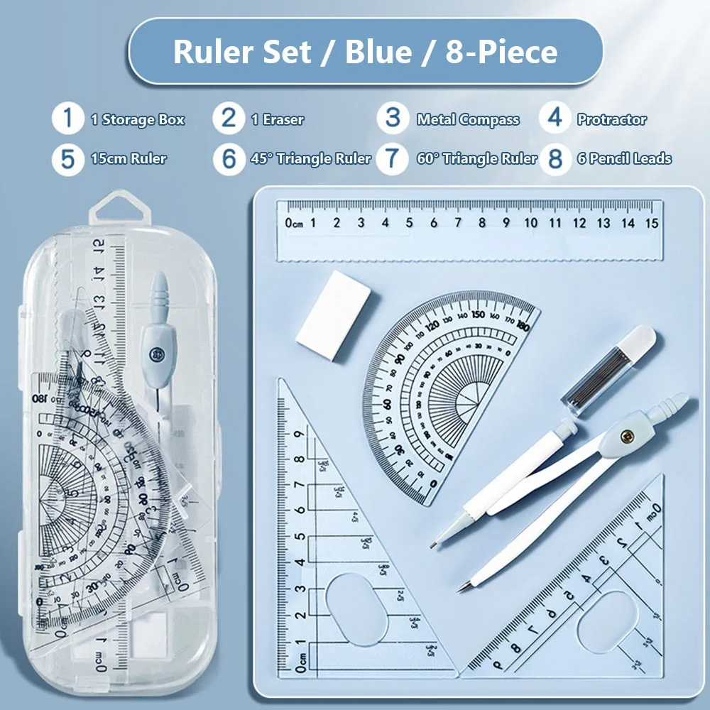 Blue 8PCS B