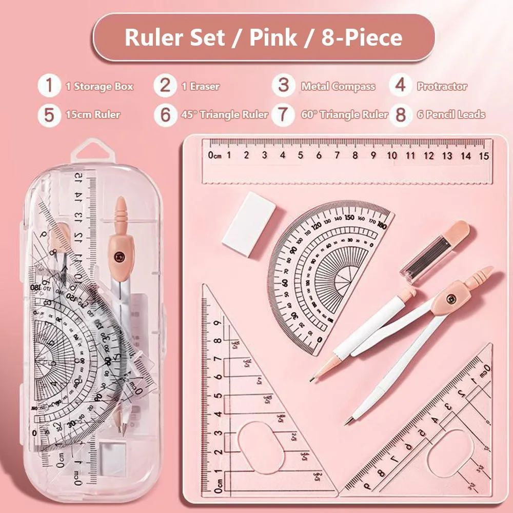 Pink 8PCS B