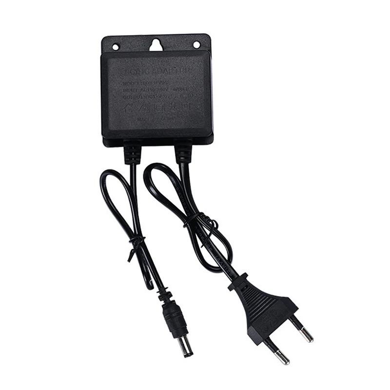 Black EU Plug