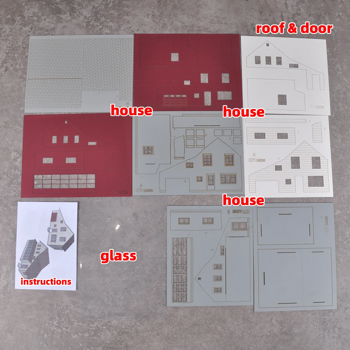 Scale model kit 1-64