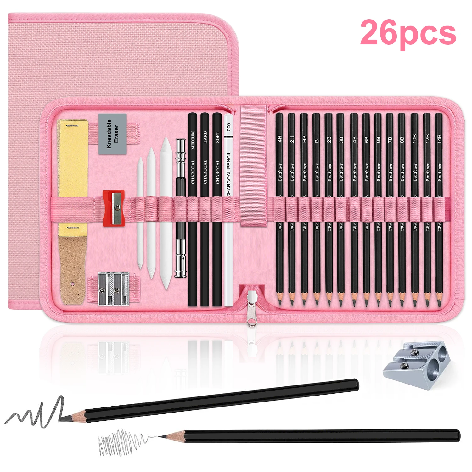 26 pcs Pink