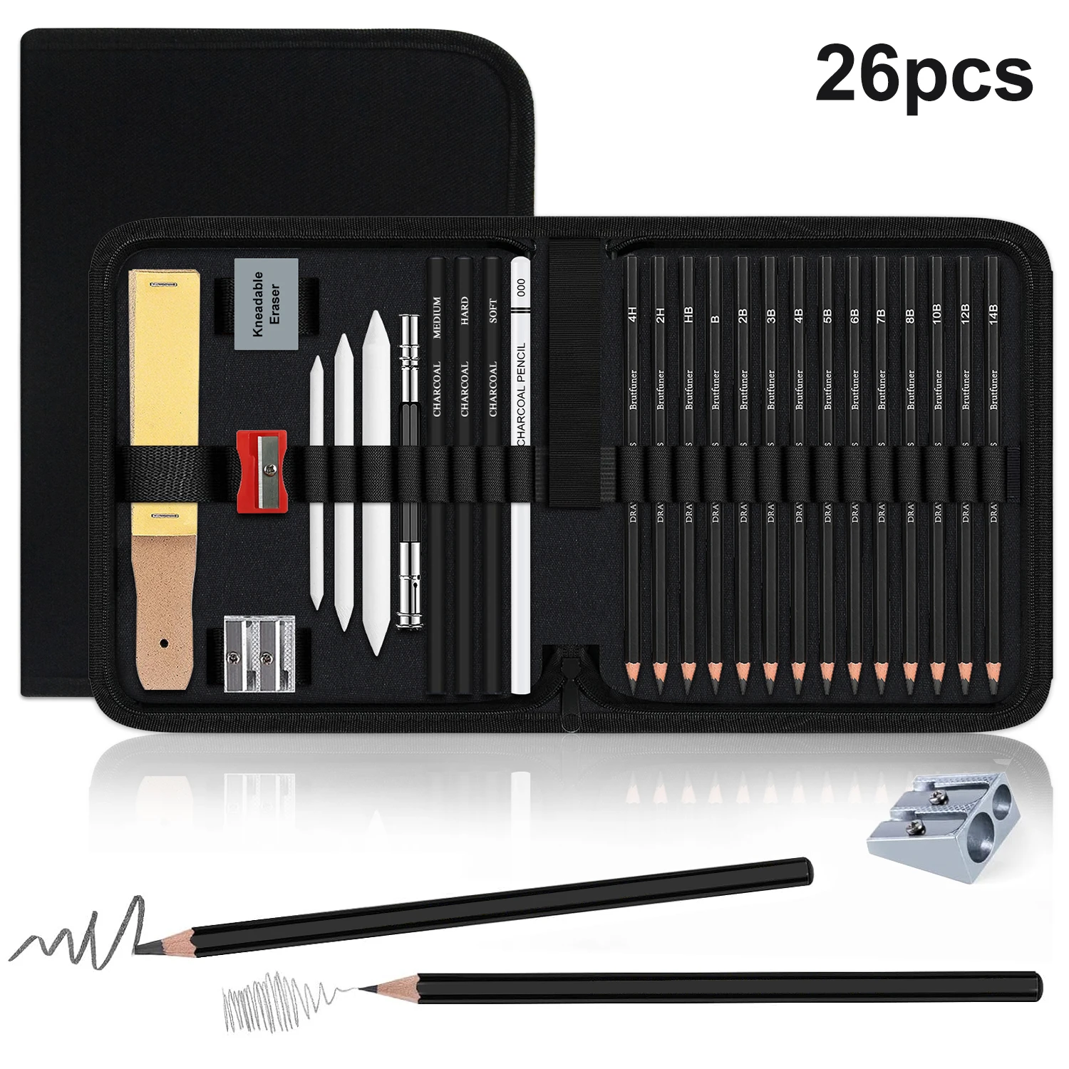 26 pcs Black