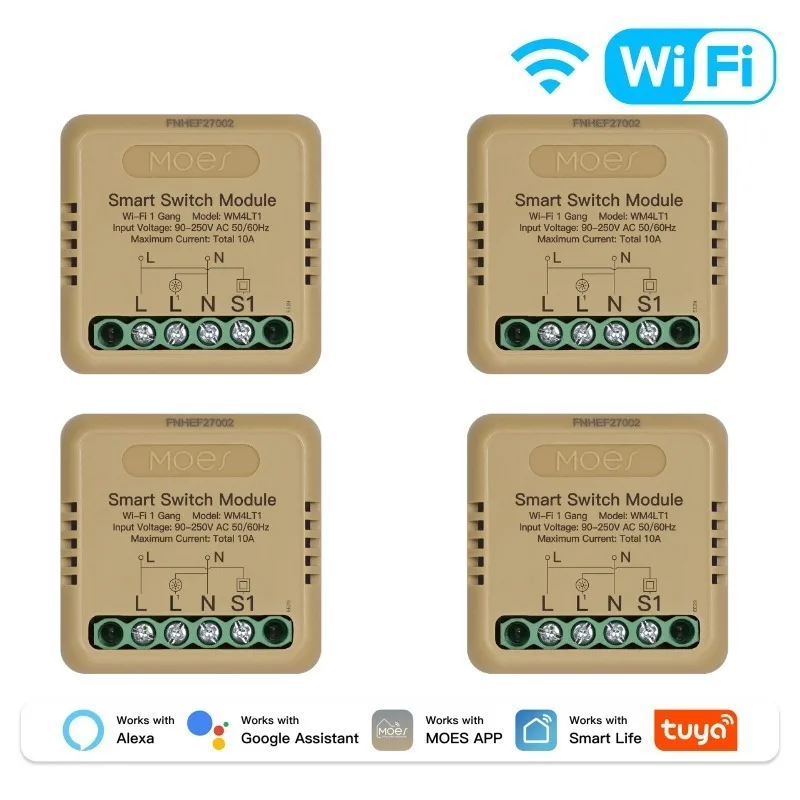 WiFi 1Gang 4 PCS