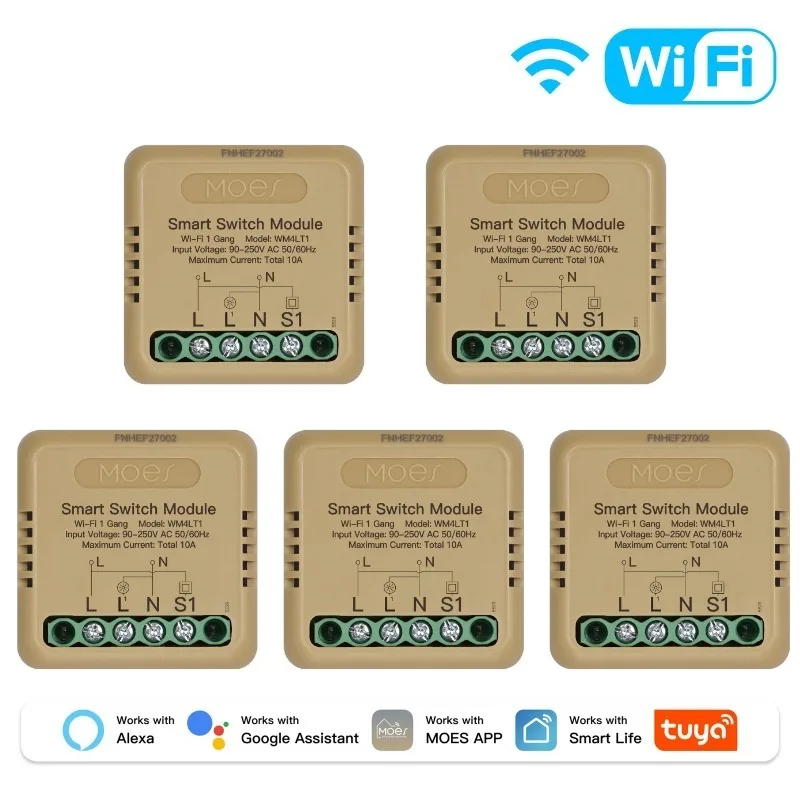 WiFi 1Gang 5 PCS