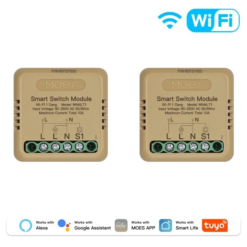 WiFi 1Gang 2 PCS